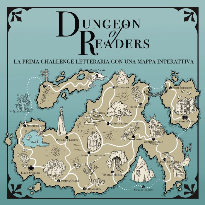 Dungeon of readers challenge letteraria mappa